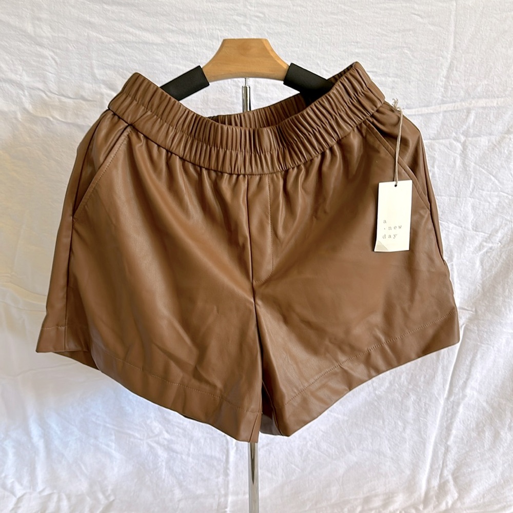 A New Day *NWT* Leather Shorts